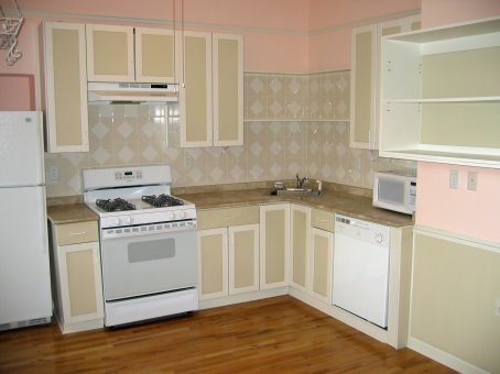 modest kitchen renovation